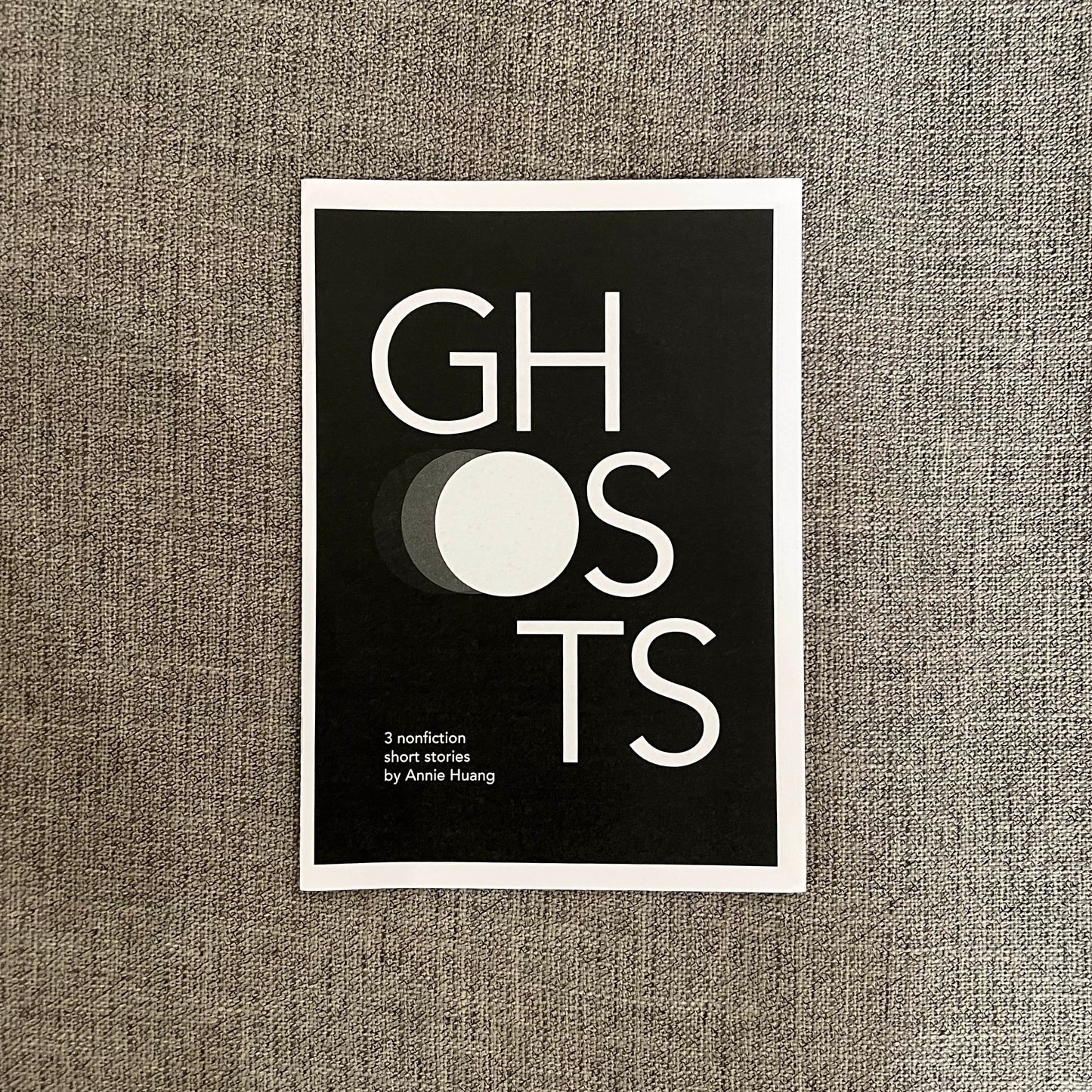 Ghosts: 3 nonfiction short stories about family, dating and a changing world.